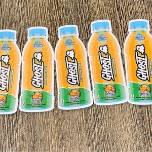 Lot Of 5 GHOST Energy Drink Hydration Stickers Decal